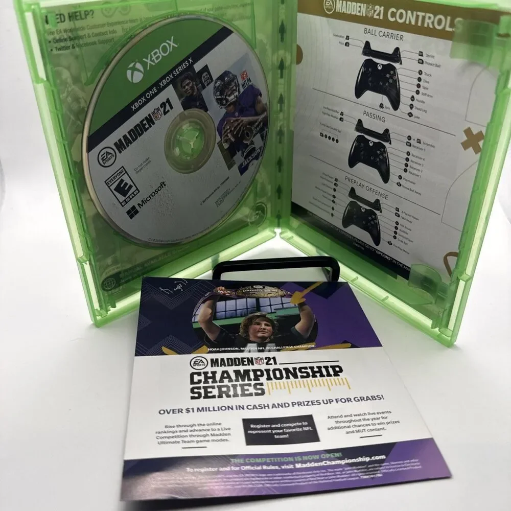Madden NFL 21 - Microsoft Xbox One - CIB Complete - Tested